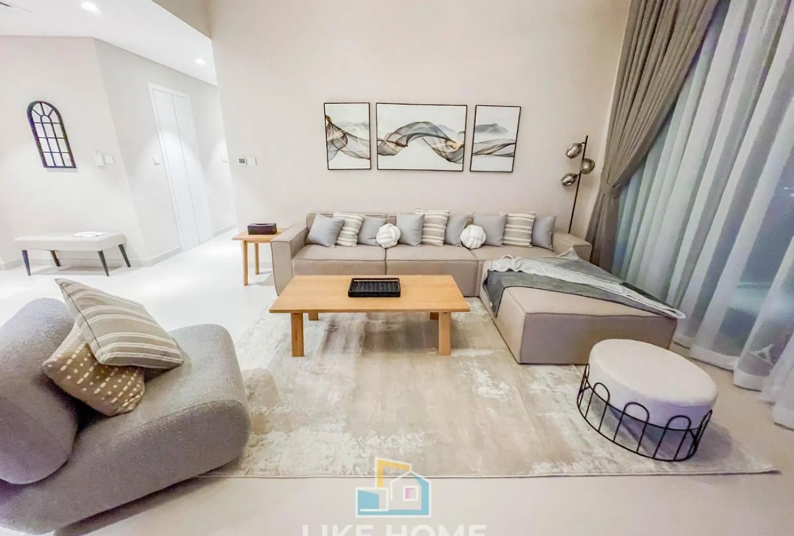 公寓 Like Home - 4901 Spacious & Cozy 2Bhk In The Grand Creek 迪拜 阿拉伯联合酋长国
