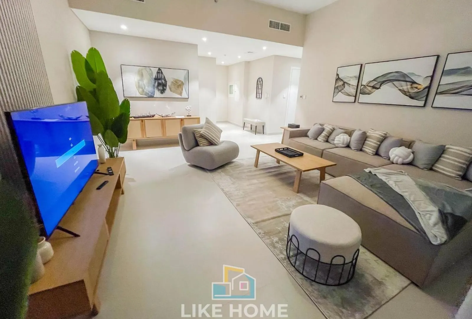 Like Home - 4901 Spacious & Cozy 2Bhk In The Grand Creek Dubai Apartment